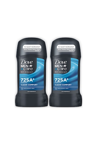 Dove Men +care Erkek Stick Deodorant Clean Comfort 50 Ml X2