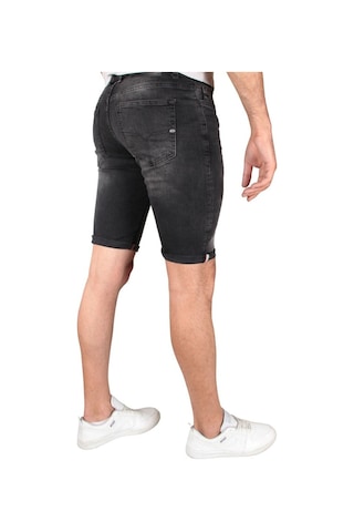 Tom Free Store Erkek Skinny Fit Likralı Kot Kapri