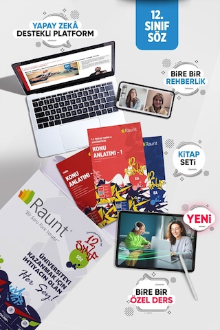 Premium YKS 2027 Sözel Hazırlık Seti - 30 Canlı Özel Ders + Birebir Sınav Koçluğu Yapay Zeka Destekli Dijital Platform ve 42 Parça Basılı Kitap Seti