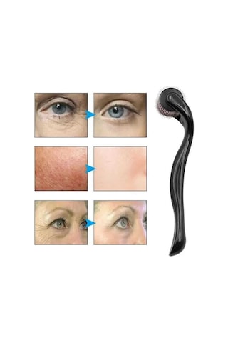 Dermaroller Titanyum 540 Iğneli 1 Mm Saç Kaş Sakal Serum Kullanıma Uygun