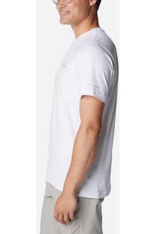 Columbia Men's Tech Trail Crew Neck Shirt Iı Erkek Tişört Beyaz Ao5545-100 001