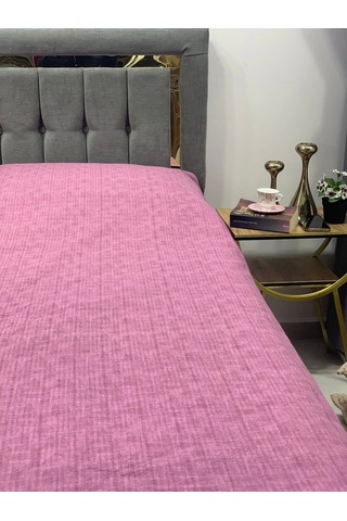 Nivemeshome Mor 160x230 Tek Pike Örtüsü Tek Kişilik Mor