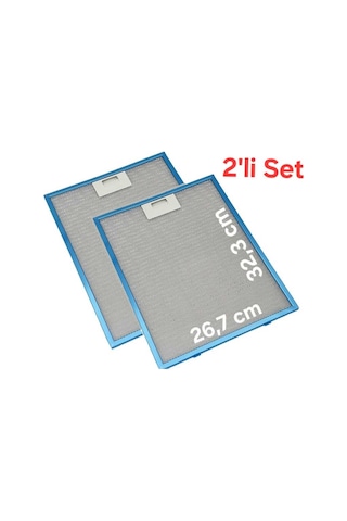 Kumtel Uyumlu Luxell Dp6 26,7x32,3 Cm Filtre 2'li Set
