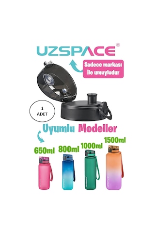 Uzspace 650-800-1000ml -uyumlu Yedek Kapak --sadece Uzspace İle Uyumludur