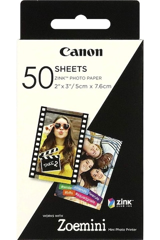 Canon Zink Paper ZP-2030 Baskı Kağıdı 50'li Canon Zink Paper ZP-2030 Baskı Kağıdı 50'li