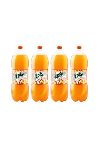 Yedigün Portakal Meyveli Gazoz 4 x 2500 ML