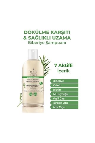 Yoon Dökülme Karşıtı Saç Bakım Suyu 200 ML + Şampuan 400 ML