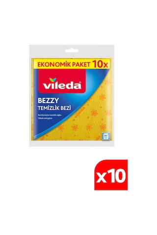 Vileda 10 Paket 10'lu Bezzy Mutfak Bezi