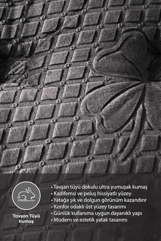 Mobyat Ultra Full Ortopedik Pedli Tavşan Tüyü Kumaş Bel Ve Sırt Destekli Prime Pelüş Yatak 150 X 200 Diğer