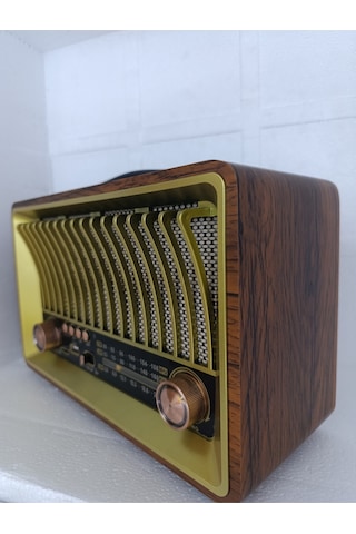 Klasik Radyo Bluetooth Hoparlör Fm Radyo Usb Tf Aux Ses Bombası Müzik Çalar Mp3 Çalar - Yeşil- Tek E