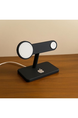 Watch Ve Apple Uyumlu iPhone Şarj Standı - Fibrika Store