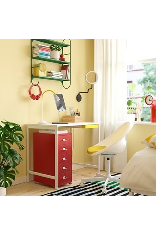 Ikea Enkroken Çalışma Masası, Beyaz, 85x56x72 Cm