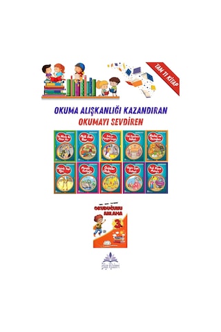 3. Sınıf Okuma Alışkanlığı Kazandıran Okumayı Sevdiren Tam 11 Kitap -16