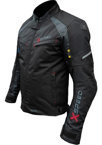 Xspeed War 4 Mevsimlik Korumalı Motosiklet Montu