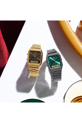 Casio Aq-230egg-3adf Kol Saati Metalik