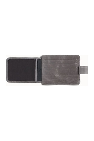 Guard Dikey Crazy Gri Deri Kartlık - Grd260404wt1470 Diğer