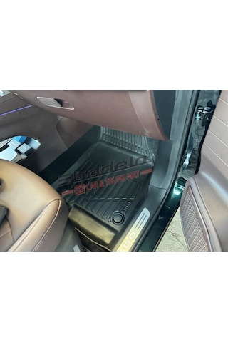 2025 Chery Tiggo 8 Pro Max 3d Kauçuk Kokusuz Havuzlu Paspas