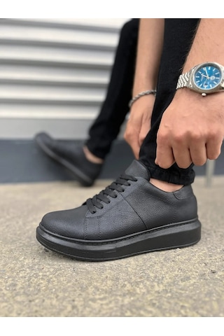 Mevese New Boost Siyah Bağcıklı Günlük Erkek Ayakkabı