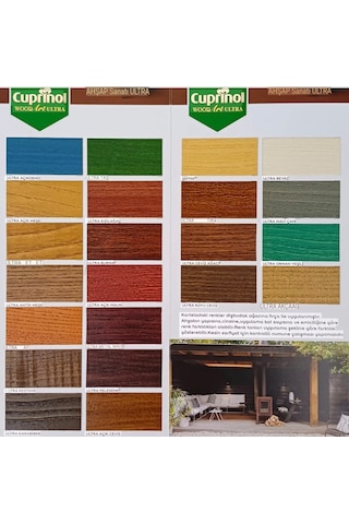Cuprinol Woodart Ultra Vernikli Ahşap Koruyucu 2.5 Lt