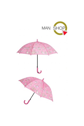 Mainshop Yağmurda Renk Değiştiren Sihirli Desenli Çocuk Şemsiyesi - Okul Şemsiyesi Msşms Çok Renkli