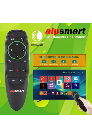 Alpsmart Ses Komutlu Kablosuz 24G Air Kumanda