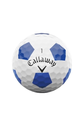 Callaway Erc Yumuşak Golf Topu Mavi Beyaz - 3'lü Karışık