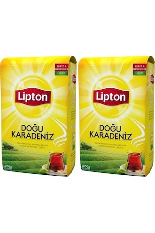 Lipton Doğu Karadeniz Bergamot Aromalı Siyah Dökme Çay 2 x 1 KG