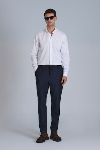 Lufian Jakob Erkek Basic Gömlek Slim Fit Beyaz Beyaz 112010642100500 Beyaz