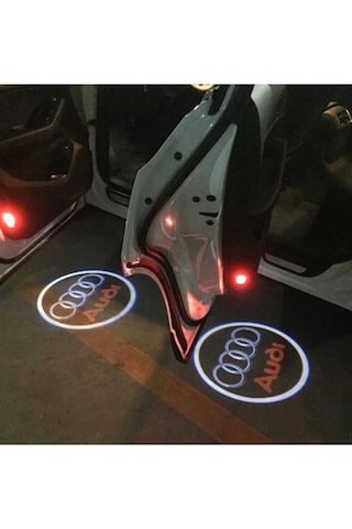 Audi A3 Kapı Altı Hayalet Logo Lazer Led 2014-2018