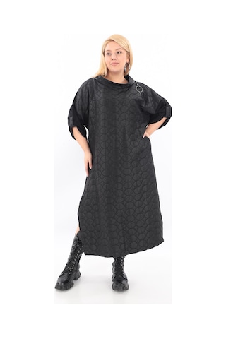 Zedd Plus 22679 Elbise Siyah