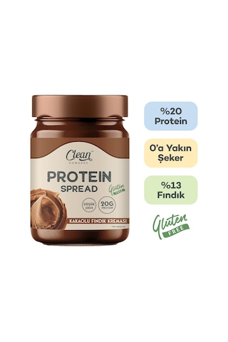 Clean Powders Protein Spread 350 Gr Çikolata 2 Adet
