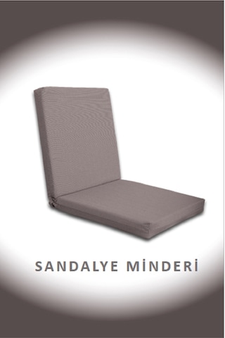 Dekosoy Sandalye Minderi 90cmx45cm Gri