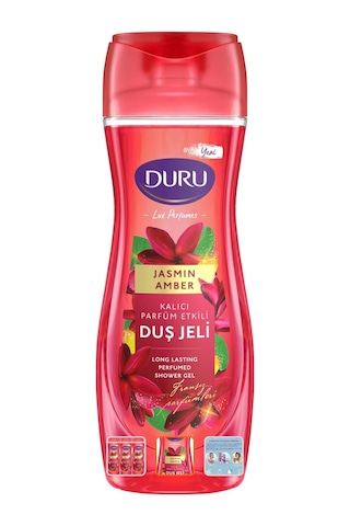 Duru Lux Perfumes Jasmin Amber Duş Jeli 3 x 650 ML