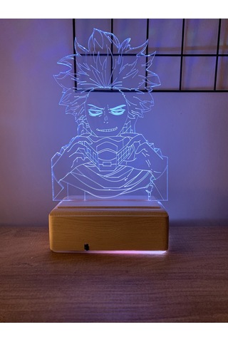 Hitoshi Shinso My Hero Academia 16 Renk Gece Lambası