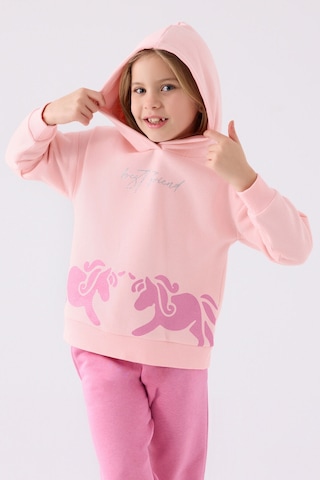 Rolypoly Kız Çocuk Pembe Eşofman Takımı Rp3473-c-v1 Pembe