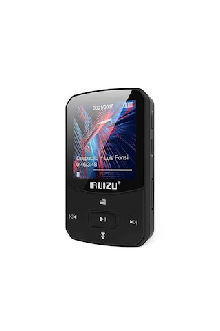 Ruizu X52 Mp3 Çalar Bluetooth 5.0 8gb Fm Radyo Pedometre Saat