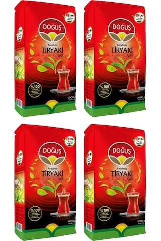 Doğuş Karadeniz Tiryaki Çayı 4x1 Kg