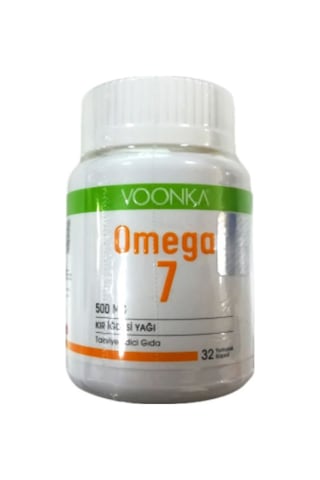 Voonka Omega 7 Kır Iğdesi Yağı 500 Mg 32 Yumuşak Kapsül