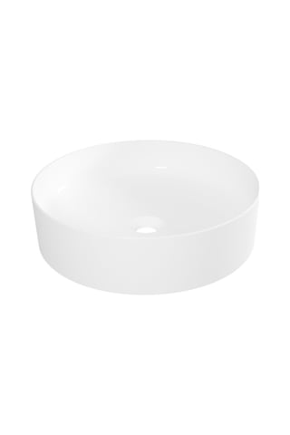 Serel 9503DXS110H Slimline Silindirik Lavabo Beyaz 45 CM