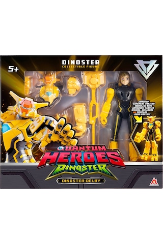 Quantum Heroes Dinoster Aksiyon Figür Delby Dinozor