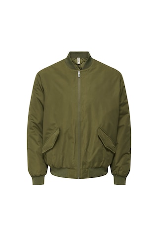 Only & Sons Erkek Russel Padded Bomber Haki Ceket - 22034701 Haki