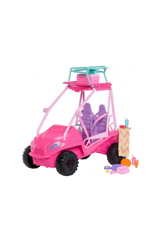Barbie Plaj Arabası Oyun Seti Jfv68