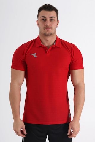 Diadora Alto Kamp Polo T-Shirt Kırmızı