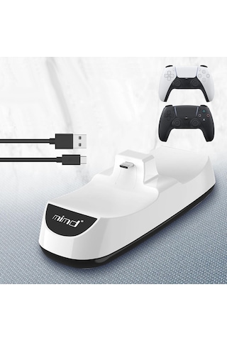 Case 4u Sony Playstation 5 Dualsense Şarj Istasyonu Ps5 - Beyaz