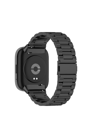 Xiaomi Redmi Watch 3 Active Uyumlu Ayarlabilir Paslanmaz Çelik Akıllı Saat Kordonu