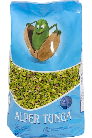 Alper Tunga Yeşil Pirinç Kıyılmış Antep Fıstığı 500 G