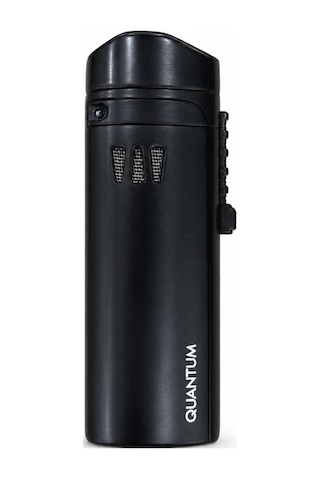 Quantum Üç Torch Pürmüz Siyah Dahili Punch Metal Puro Çakmağı Tr9984