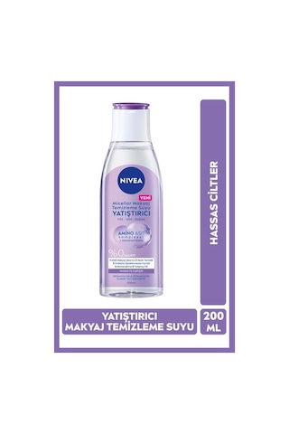 Yatıştırıcı Micellar Makyaj Temizleme Suyu 200ml, Yüz Göz Ve Dudak, Nemlendirici, Hassas Cilt