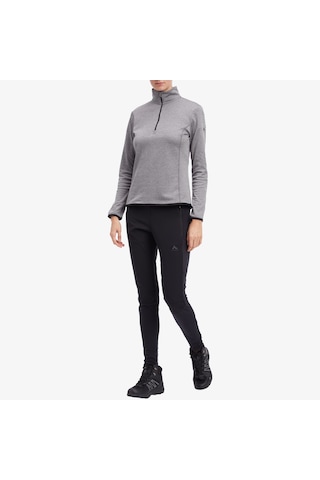 Mckinley Andrea Half Zip Uzun Kollu Kadın Gri Üst 424810 Gri