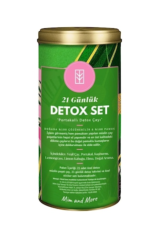 Mim And More 21 Günlük Portakallı Çayı 63 G